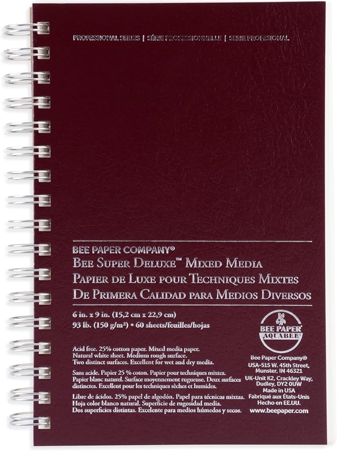 Bee Paper - 14"x 17" Super Deluxe Mixed Media Sketching Pad, 50 Sheets - Image 3
