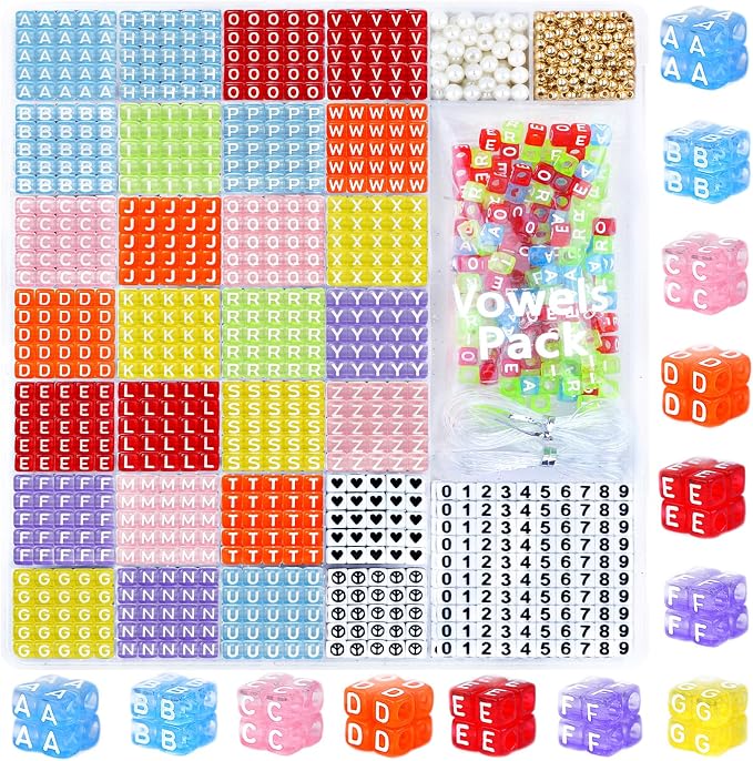 DodoBeads Alphabet Beads by DoDoBeads