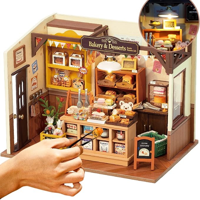 ROBOTIME Miniature House Kit DIY Mini Dollhouse by ROBOTIMEBuildingThingstoLife