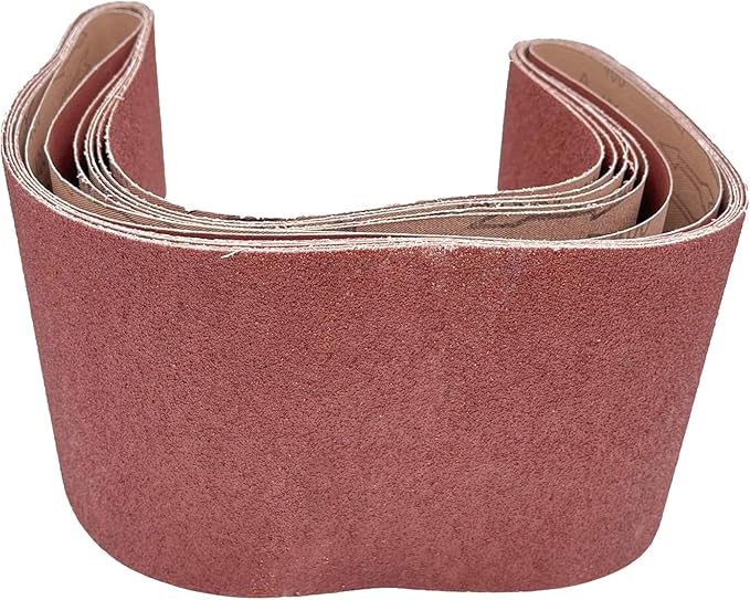 6x48 Sanding Belt for 6-Inch x 48-Inch Belt Sander, 40 80 120 150 240 400 Grits Assortment, 6 Pack (6x48in)