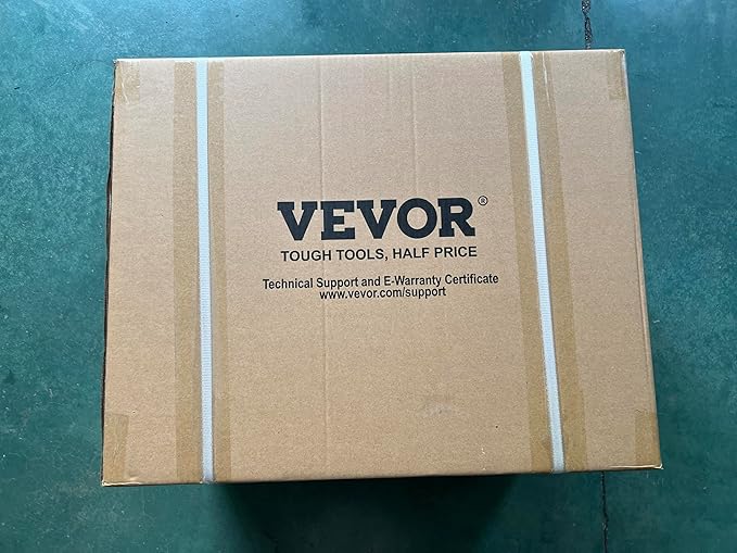 VEVOR Thickness Planer - 13-Inch Benchtop Wood Planer, 2000W, 8000 rpm, 15 AMP, Foldable, 6m/min Planing Speed, Iron Stand, Dust Exhaust for Woodworking