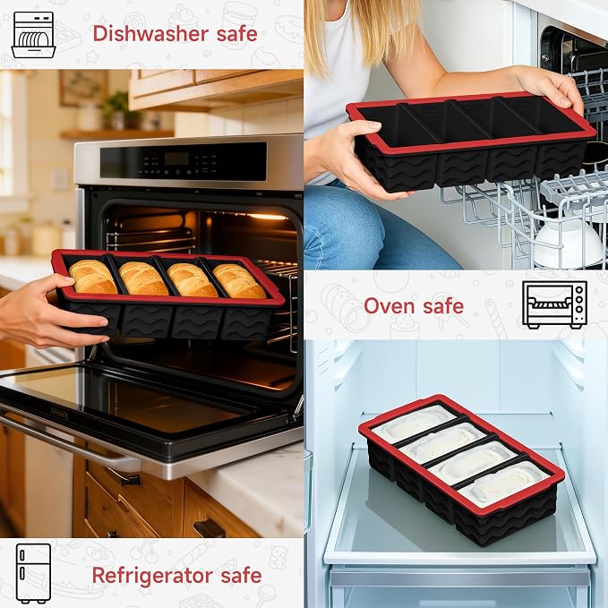 3-Pack Silicone Freezer Trays - Image 5
