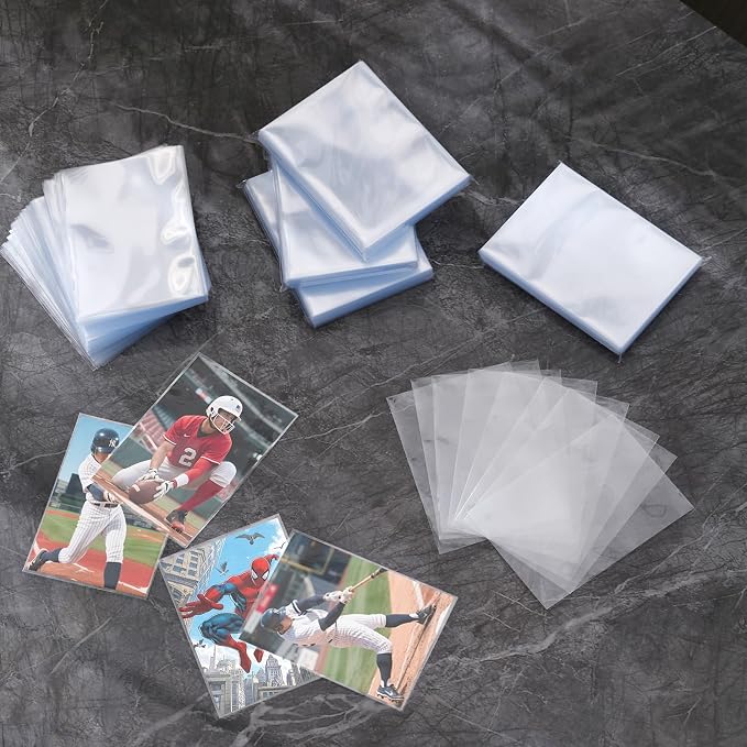 Empsun 600 Count Clear Penny Soft Sleeves: Trading Card Sleeves, Soft - Image 3