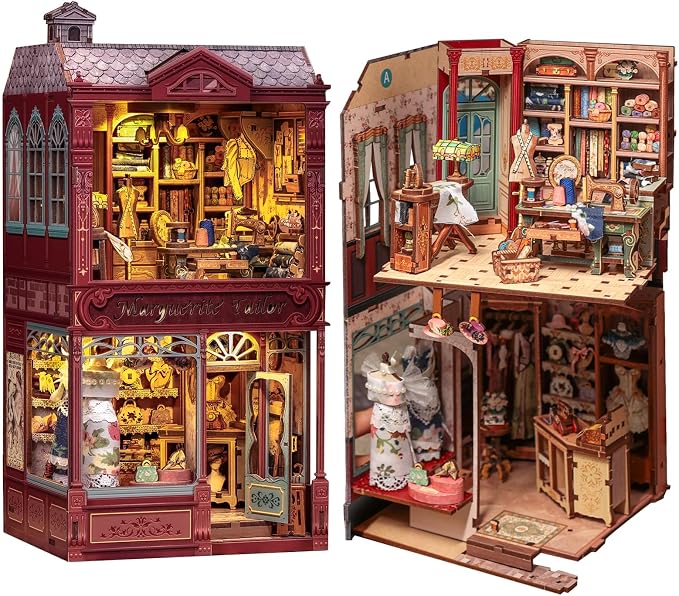 Fsolis Book Nook Kit by FsolisDIYDollhouse
