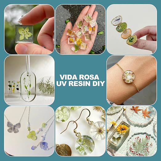 VIDA ROSA 200G UV Resin Upgraded Kit, Featuring High Gloss, High Hardness - Image 6