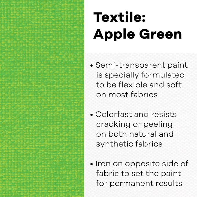 Jacquard Textile Color Apple Green - Image 2