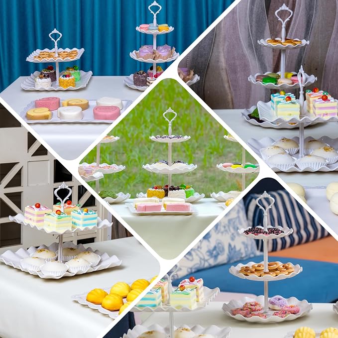 Biodegradable Cupcake Stand Holder, Dessert Table Display Set, Treat Table - Image 6