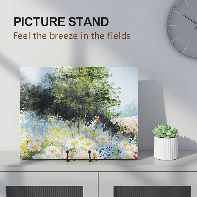 3 Pack 6 Inch Plate Stands for Display Picture - Image 5