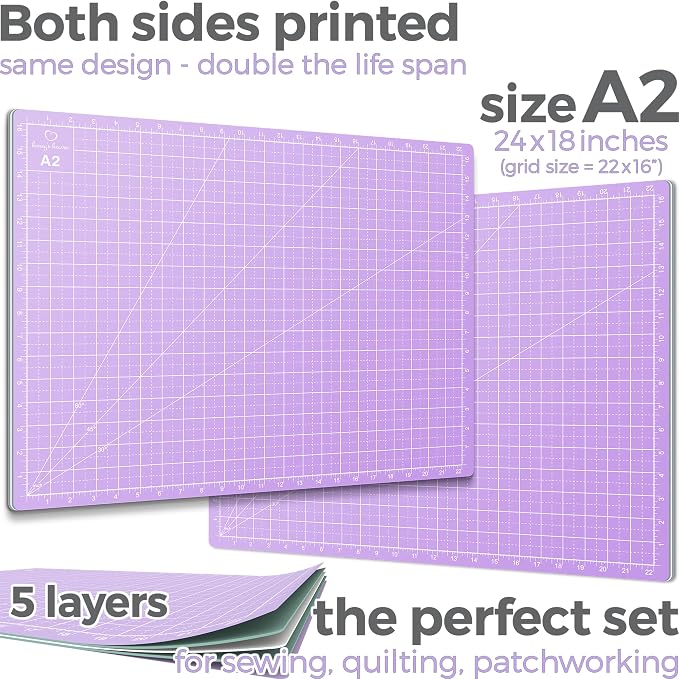 Rotary Cutter Set lavender - Image 2