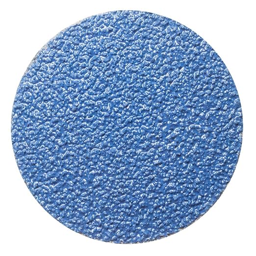 Benchmark Abrasives 2 Inch Sanding Discs Quick Change Zirconia - Male R Type Backing Drill & Die Grinder Sanding Disc for Deburring Polishing Rust Remover for Metal Paint Stripper (25 Pack), Mix Grit