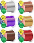 Mandala Crafts 14 GA Purple Brown Red Assorted Anodized Aluminum Craft Wire | by MandalaCrafts