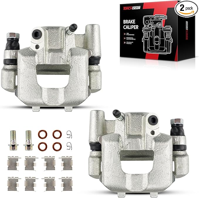 Torchbeam Rear Brake Calipers Set for Scion 2005-2010 tC, Rear Left and Rear Right Calipers Replace # 19B2951+19B2950