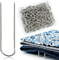 100Pcs U Shaped Fork Pins, Stainless Steel U Clips by Unknown