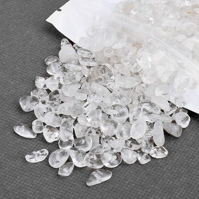 456 PCs Natural Chip Stone Beads, 5-8mm Irregular Multicolor Gemstones Loose - Image 2