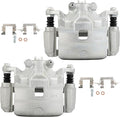 cciyu Front Left & Right Brake Calipers Assembly w/Bracket 19B6640 19B6641 2011 2012 2013 2014 2015 2016 2017 For Nissan For Juke,2017 2018 2019 For Nissan For Sentra