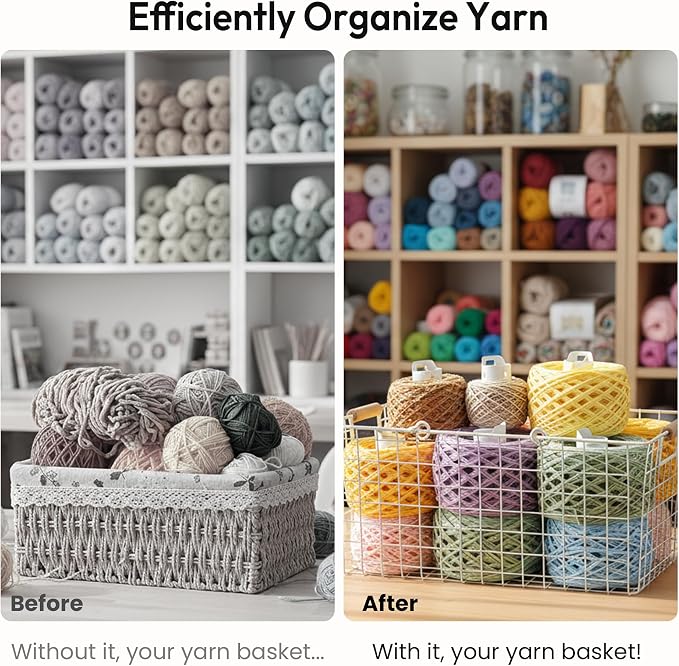 Etcokei 18pcs Yarn Ball Tube for Etcokei Electric Yarn Winder M1, Reusable ABS - Image 4