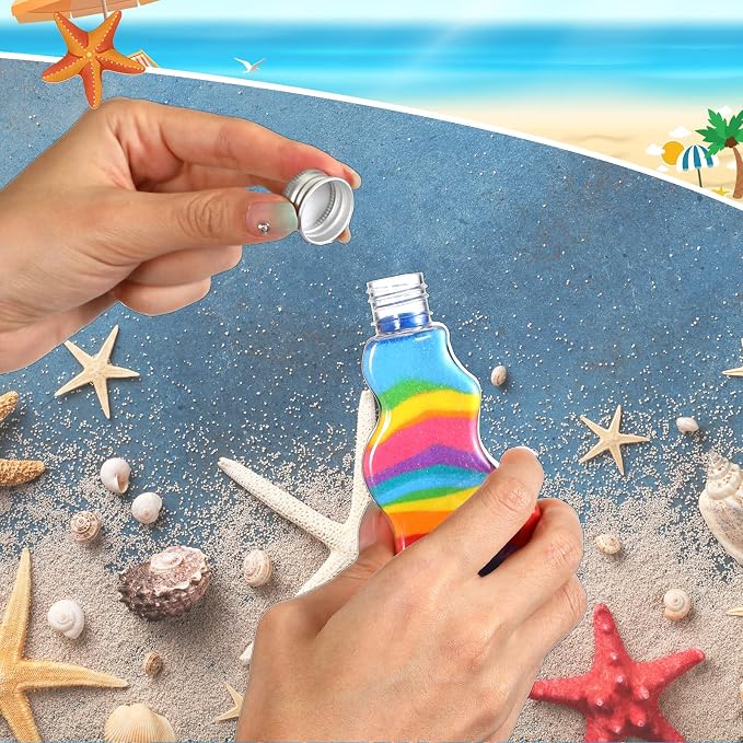 Nuenen 50 Pcs Sand Art Bottles Bulk - Image 4