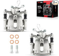 Torchbeam Rear Brake Calipers Set for Volkswagen 2015-2022 Passat, Volkswagen 2016-2021 Golf, Volkswagen 2016-2017 2019 Golf SportWagen, Rear Left and Rear Right Calipers Replace # 19B7273+19B7272