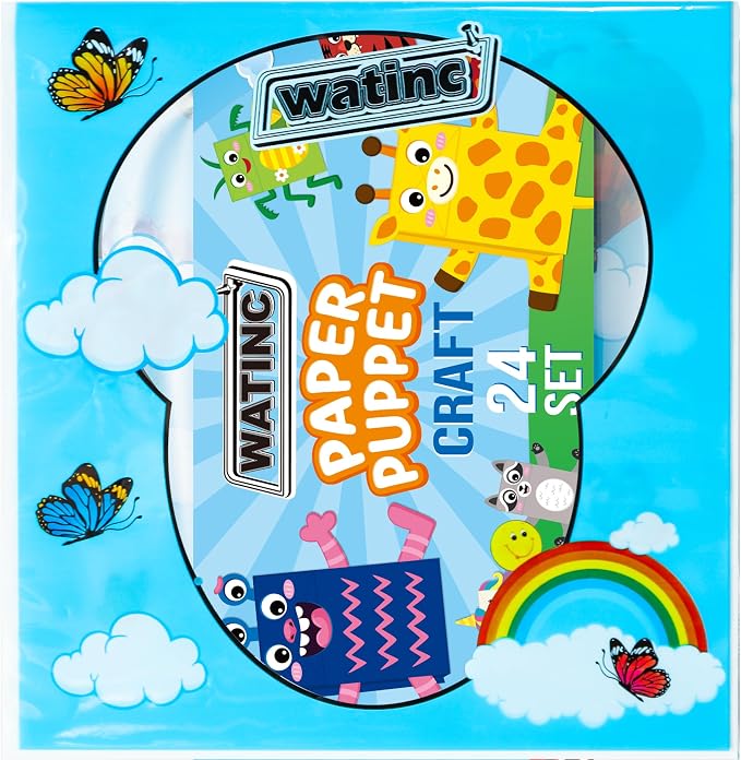 WATINC Paper Hand Puppet Making Kit - Image 8