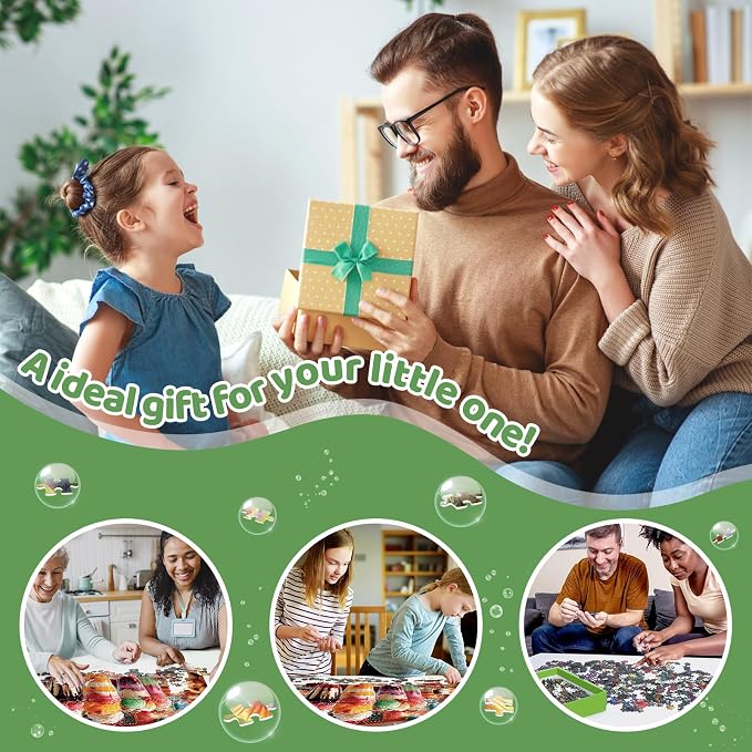 500 Pieces Puzzle for Adults, Puzzles for Adults 500 Pieces, Retro Ice Cream - Image 6