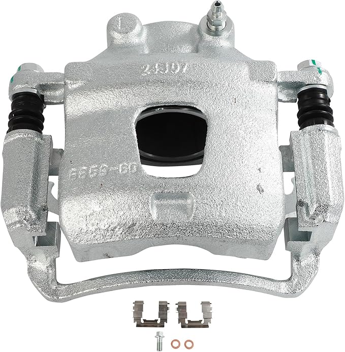 cciyu Front Left Brake Caliper w/Bracket 19-B1219 1996-1997 1999 For Infiniti For I30,1993-2001 For Nissan For Altima,1989-1993 1995-1999 For Nissan For Maxima,2000 2003-2006 For Nissan For Sentra