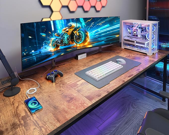 Coleshome 71 Inch Computer Desk - Image 6