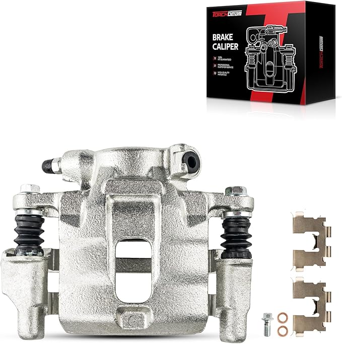 Torchbeam Front Brake Caliper Left for Geo Tracker 1989-1997, Suzuki Sidekick 1989-1998, Chevrolet Tracker 1998, Suzuki X-90 1996-1998, Front Left Caliper Replace # 19B1213