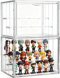 Attelite Acrylic Display Case for Collectibles 3-Tier Adjustable 2Pack | by Attelite