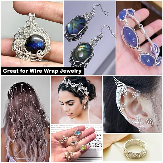 82 Feet Tarnish Resistant Copper Wires 20 Gauge Jewelry Craft Wires Beading Wire - Image 3