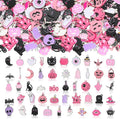 Giegxin 150 Pcs Pink Halloween Charms Bulk by Giegxin