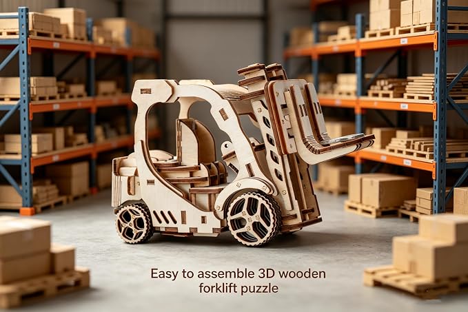 Wooden 3D Puzzle, Creative DIY Model Building Kit - Image 7