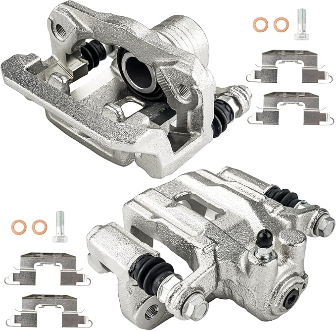 Torchbeam Rear Brake Calipers Set for Nissan 2005-2012 Pathfinder, Rear Left and Rear Right Calipers Replace # 19B2994A+19B2995A