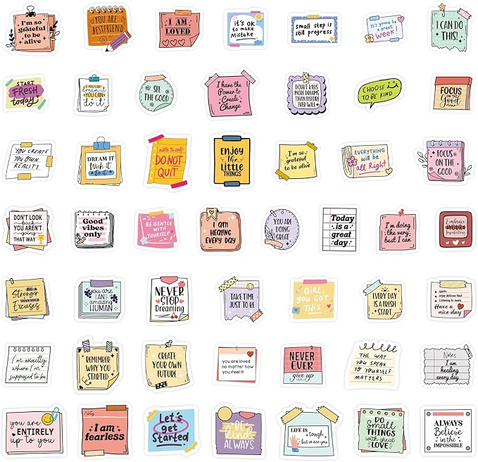 PRSTINCOL Motivational Stickers Bulk, Planners and Water Bottles - Image 2