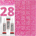 36000Pcs Hot Pink AB Rhinestones by Worthofbest