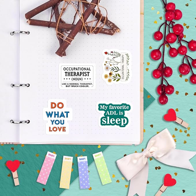 100Pcs Funny Occupational Therapy Stickers and Decals - Image 8