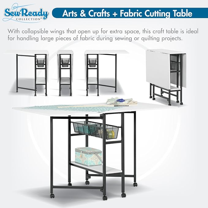 Studio Designs Sew Ready Fabric Cutting Standing Table - Image 5