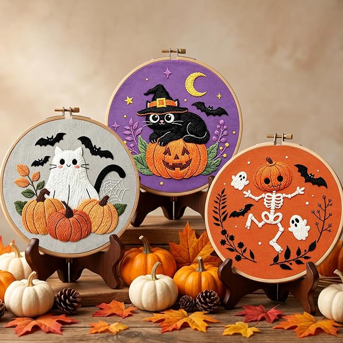 Nuberlic Halloween Embroidery Kit - Image 7