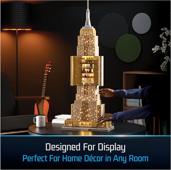 4D Build, Architect Series Empire State Building 3D Model Kit - Image 6
