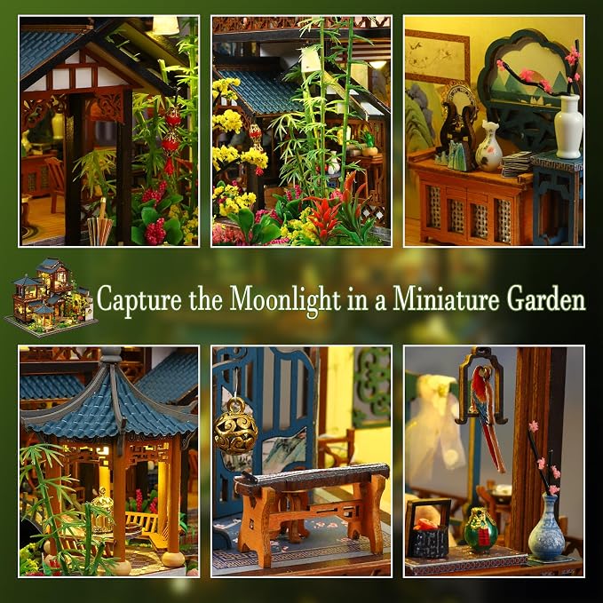 OZJAY Miniature House Kit, Mini House Building Kit - Image 6