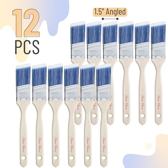 Bates Angle Paint Brushes - Image 2