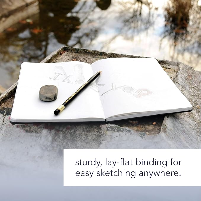 Canson Artist Series Sketch Book, 5.5x8.5 inches, 108 Sheets - Image 4