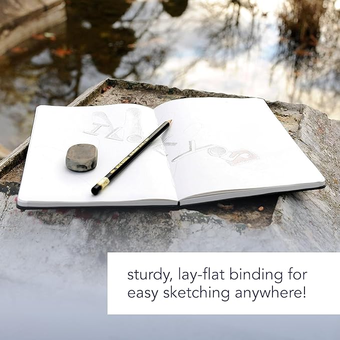 Canson Artist Series Sketch Book Paper Pad, - Image 4