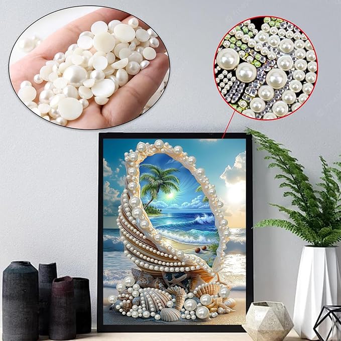 Gemozaic Seashell Pearl Diamond Painting Kits - Image 5