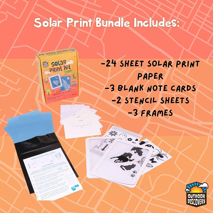 Toysmith Outdoor Discovery Solar Print Kit Bundle - Image 3