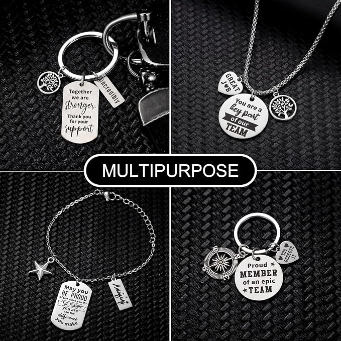 Trnayi 285 Pcs Inspirational Words Charms Bulk - Image 4