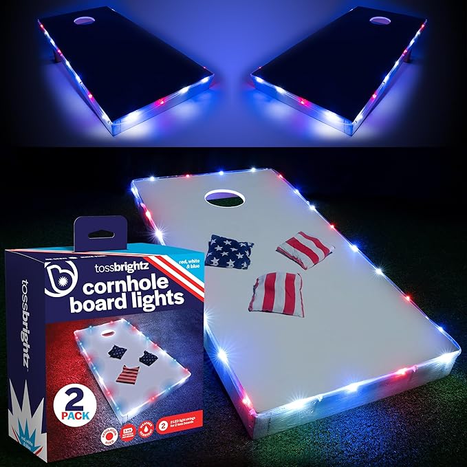 TossBrightz LED Cornhole Lights by Brightz