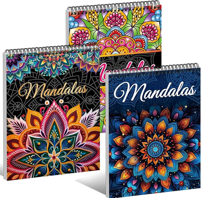 Kalysky Mandala Adult Coloring Book Set by Kalysky