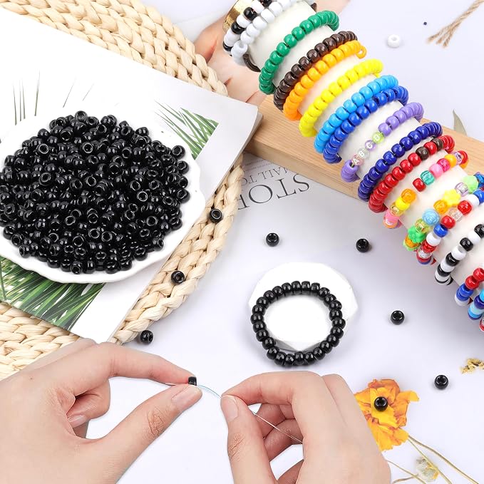 Black Pony Beads Bulk - Image 4