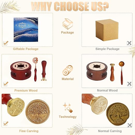 Wax Seal Stamp Kit - Image 3