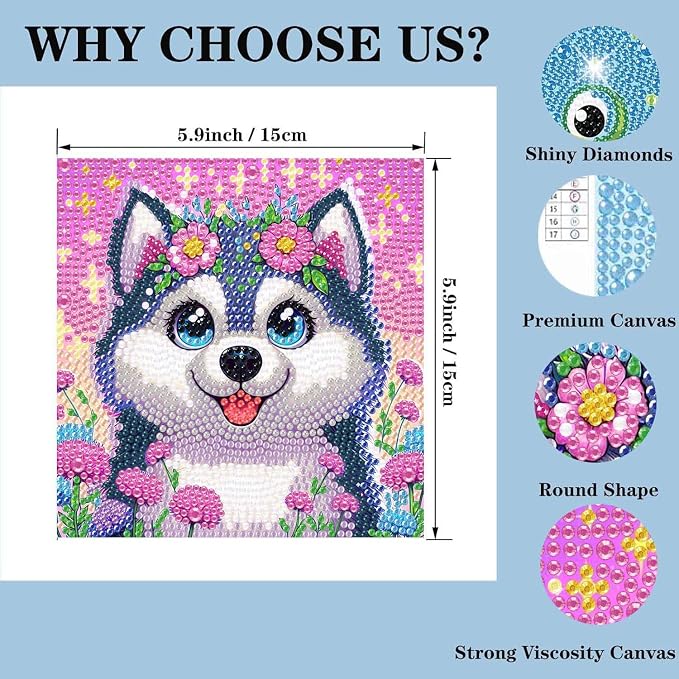 ZQEATRY 6 Pack Diamond Painting Kits - Image 4
